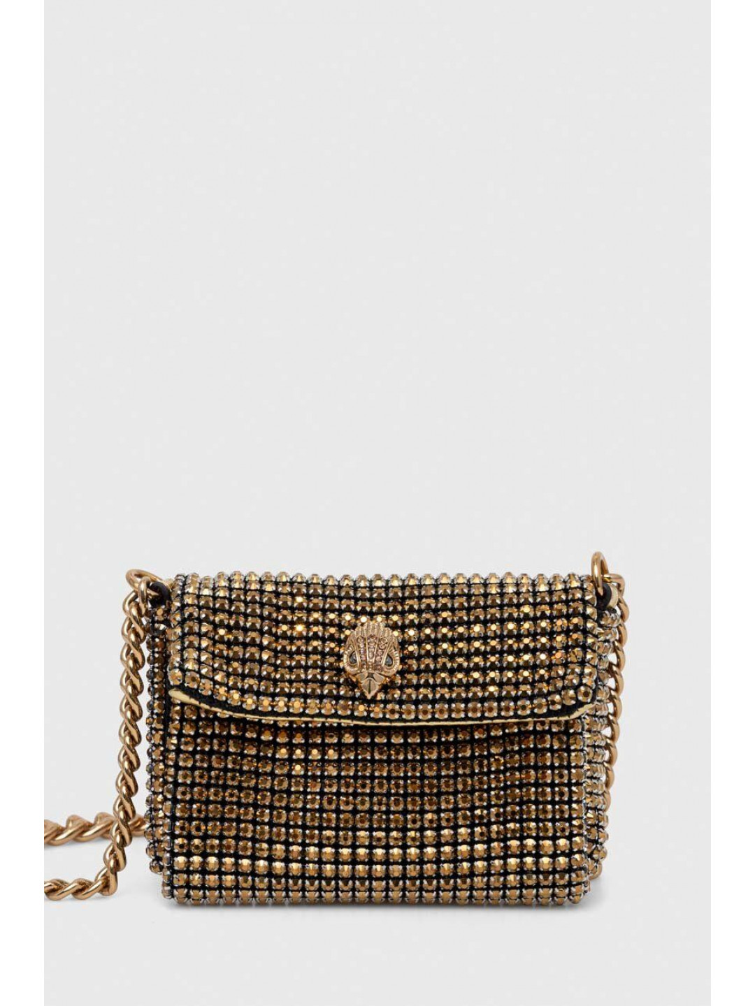 Kabelka Kurt Geiger London zlatá barva